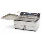 Olajsütő 20 literes, leeresztővel